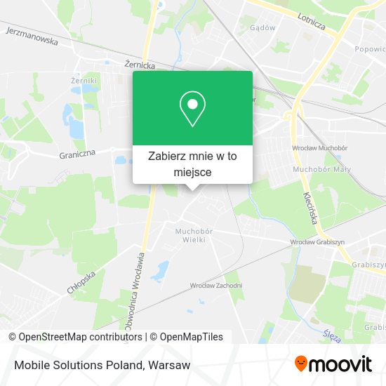 Mapa Mobile Solutions Poland