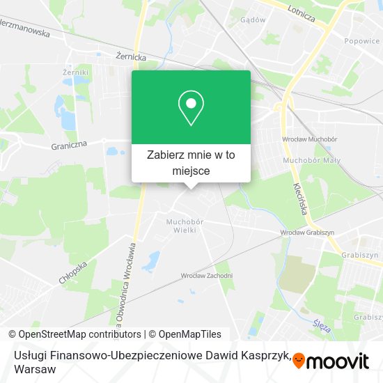 Mapa Usługi Finansowo-Ubezpieczeniowe Dawid Kasprzyk