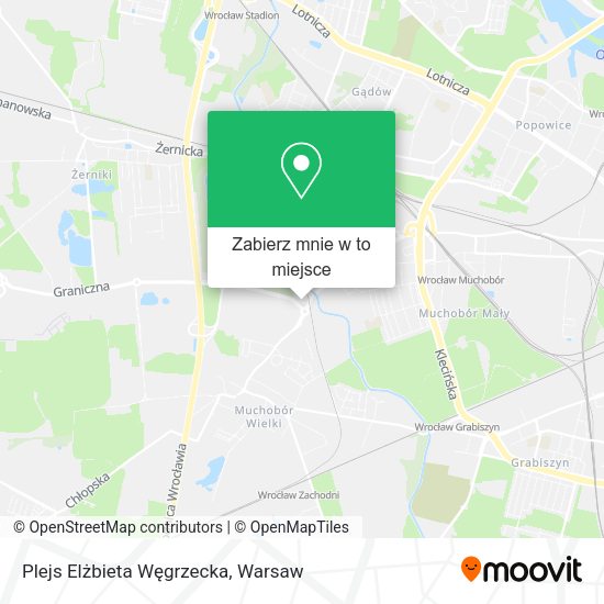 Mapa Plejs Elżbieta Węgrzecka