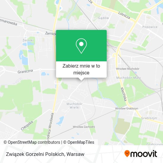 Mapa Związek Gorzelni Polskich