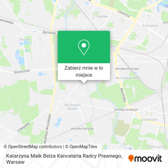 Mapa Katarzyna Maik Belza Kancelaria Radcy Prawnego