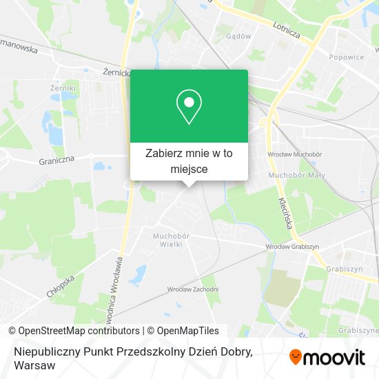 Mapa Niepubliczny Punkt Przedszkolny Dzień Dobry