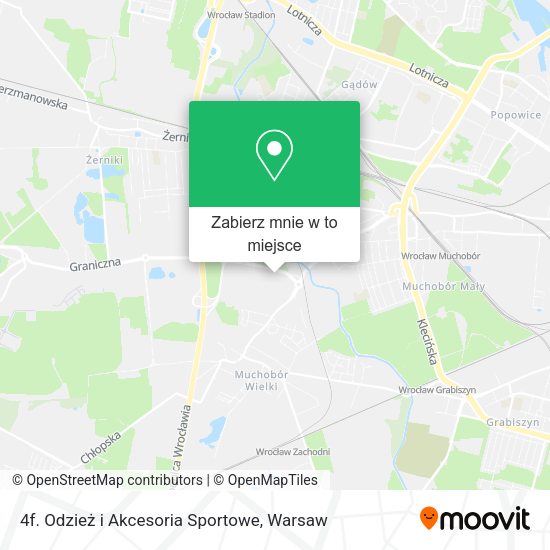 Mapa 4f. Odzież i Akcesoria Sportowe