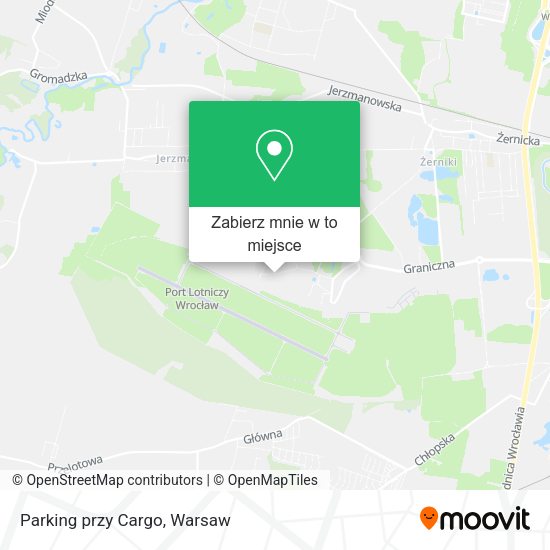 Mapa Parking przy Cargo