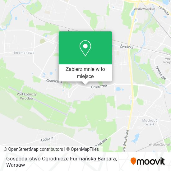 Mapa Gospodarstwo Ogrodnicze Furmańska Barbara