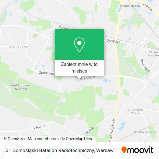 Mapa 31 Dolnośląski Batalion Radiotechniczny