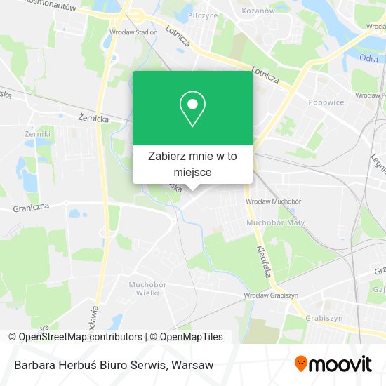 Mapa Barbara Herbuś Biuro Serwis