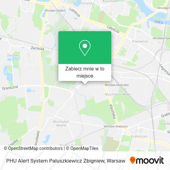 Mapa PHU Alert System Paluszkiewicz Zbigniew