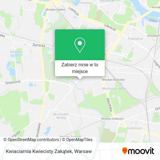 Mapa Kwiaciarnia Kwiecisty Zakątek