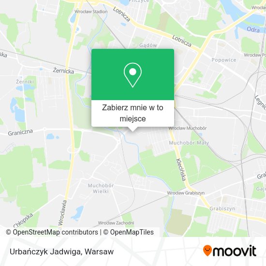 Mapa Urbańczyk Jadwiga