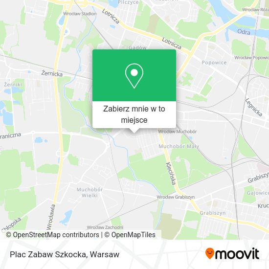 Mapa Plac Zabaw Szkocka