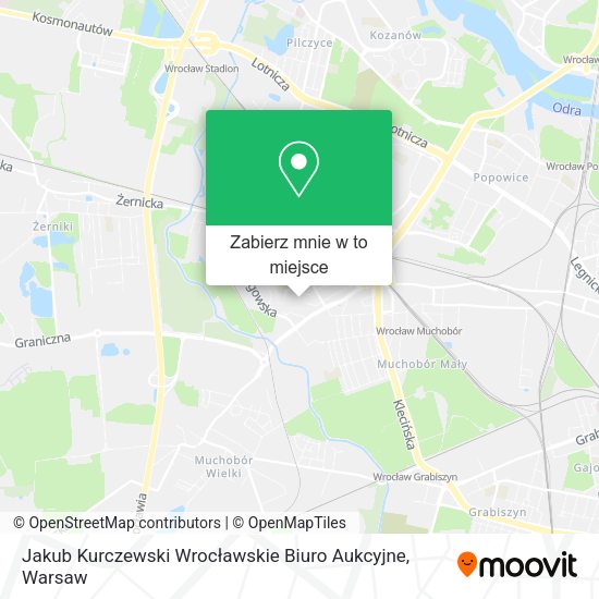 Mapa Jakub Kurczewski Wrocławskie Biuro Aukcyjne