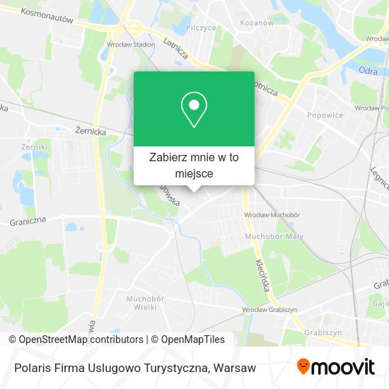 Mapa Polaris Firma Uslugowo Turystyczna