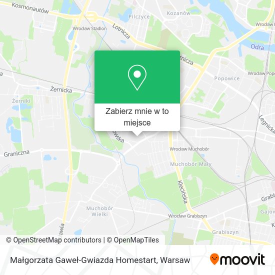 Mapa Małgorzata Gaweł-Gwiazda Homestart