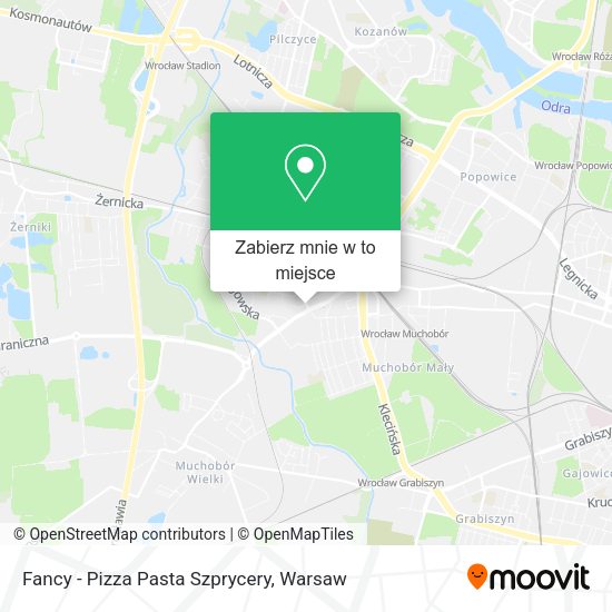 Mapa Fancy - Pizza Pasta Szprycery