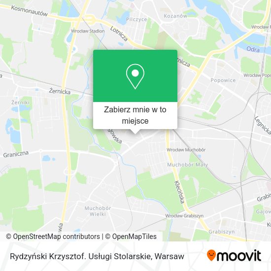 Mapa Rydzyński Krzysztof. Usługi Stolarskie