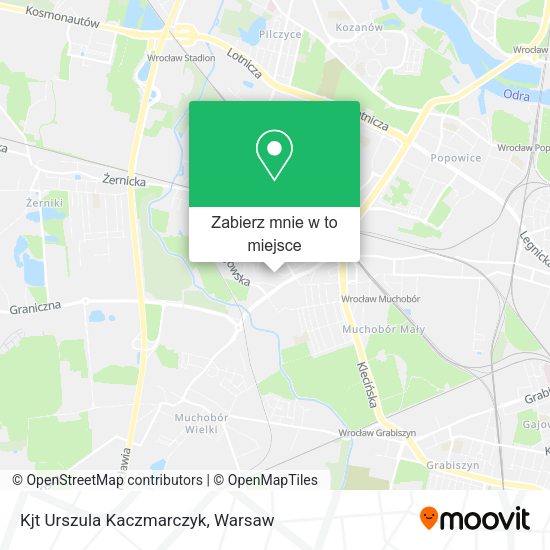 Mapa Kjt Urszula Kaczmarczyk