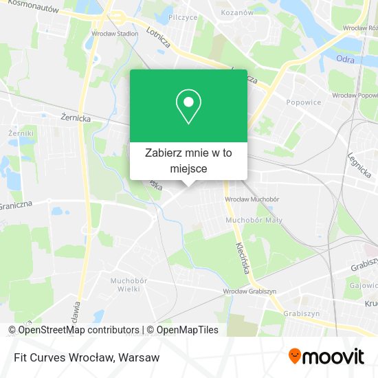 Mapa Fit Curves Wrocław
