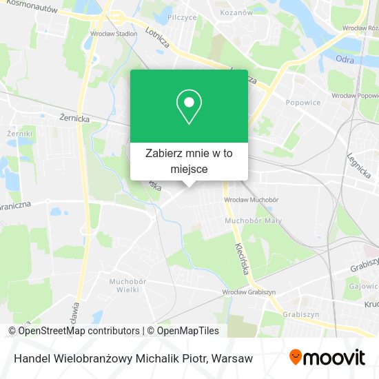 Mapa Handel Wielobranżowy Michalik Piotr