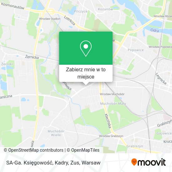 Mapa SA-Ga. Księgowość, Kadry, Zus