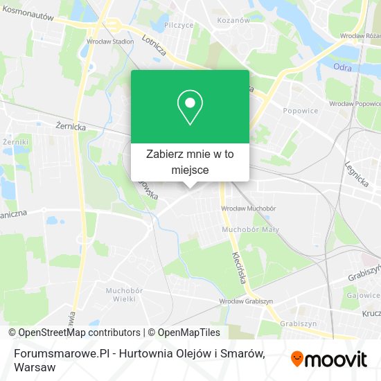 Mapa Forumsmarowe.Pl - Hurtownia Olejów i Smarów