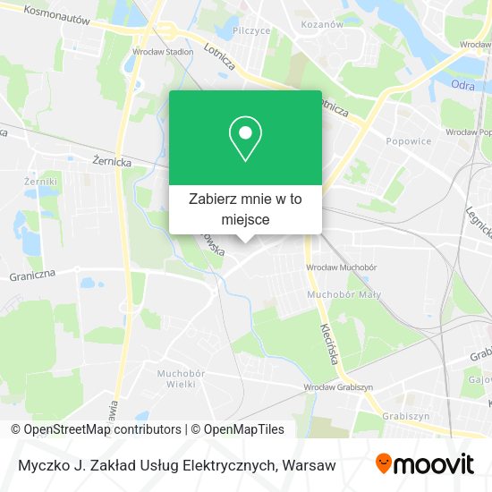 Mapa Myczko J. Zakład Usług Elektrycznych