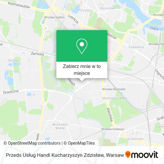 Mapa Przeds Usług Handl Kucharzyszyn Zdzisław