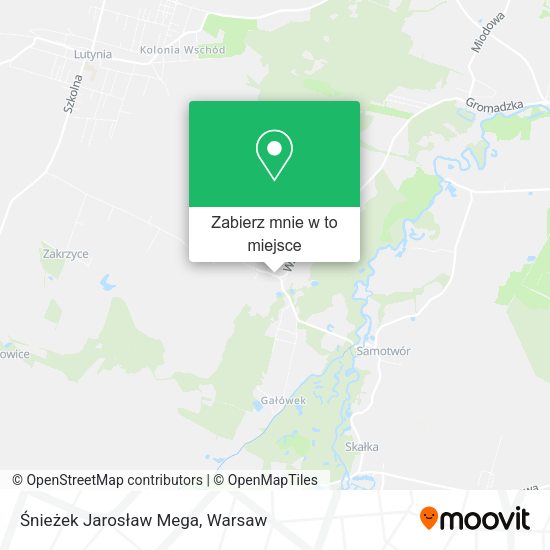 Mapa Śnieżek Jarosław Mega