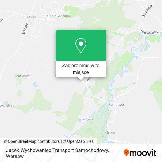 Mapa Jacek Wychowaniec Transport Samochodowy