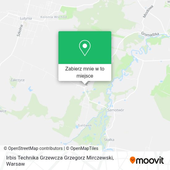 Mapa Irbis Technika Grzewcza Grzegorz Mirczewski