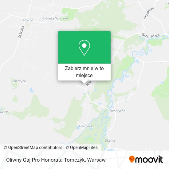 Mapa Oliwny Gaj Pro Honorata Tomczyk