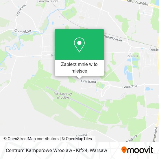 Mapa Centrum Kamperowe Wrocław - Klf24