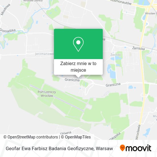 Mapa Geofar Ewa Farbisz Badania Geofizyczne