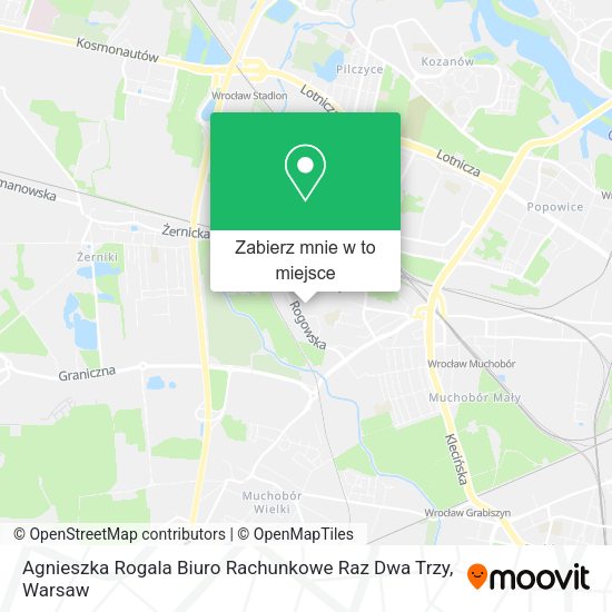 Mapa Agnieszka Rogala Biuro Rachunkowe Raz Dwa Trzy