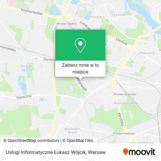 Mapa Usługi Informatyczne Łukasz Wójcik