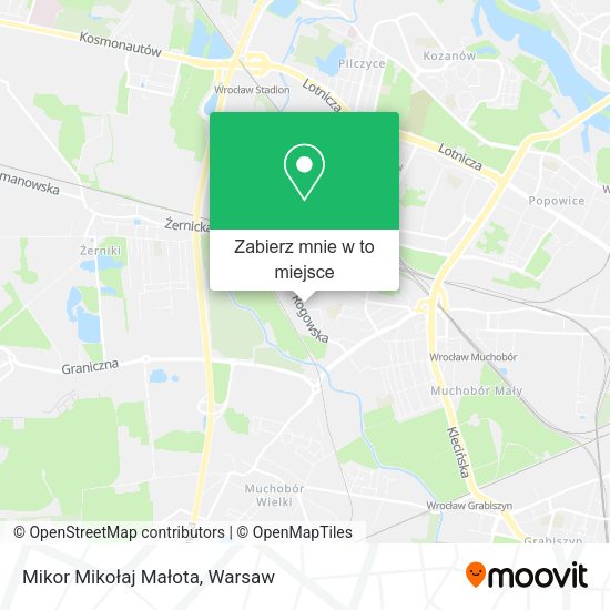 Mapa Mikor Mikołaj Małota