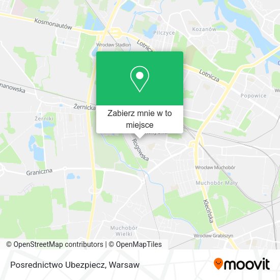 Mapa Posrednictwo Ubezpiecz