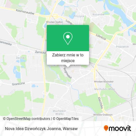 Mapa Nova Idea Dzwończyk Joanna