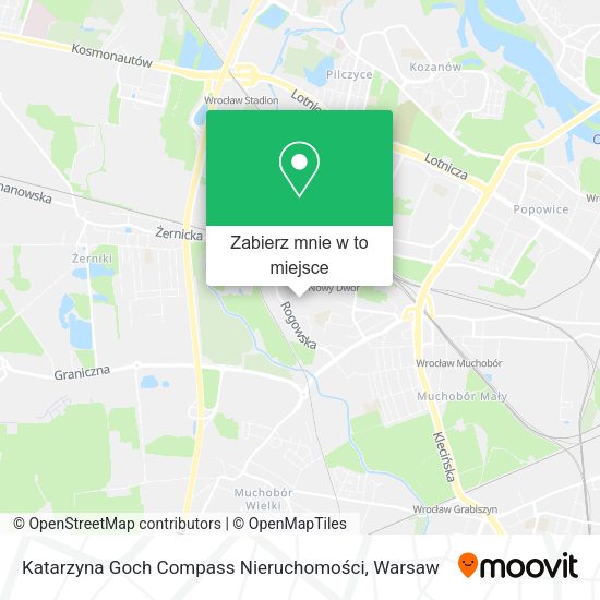 Mapa Katarzyna Goch Compass Nieruchomości