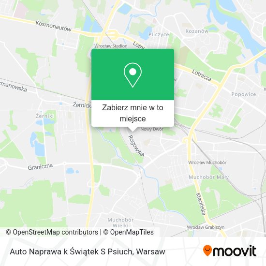 Mapa Auto Naprawa k Świątek S Psiuch