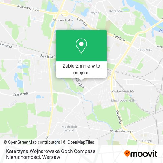 Mapa Katarzyna Wojnarowska Goch Compass Nieruchomości