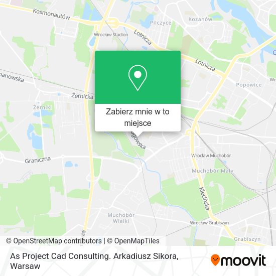 Mapa As Project Cad Consulting. Arkadiusz Sikora