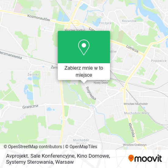 Mapa Avprojekt. Sale Konferencyjne, Kino Domowe, Systemy Sterowania