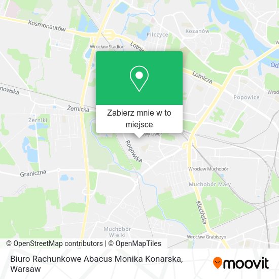 Mapa Biuro Rachunkowe Abacus Monika Konarska