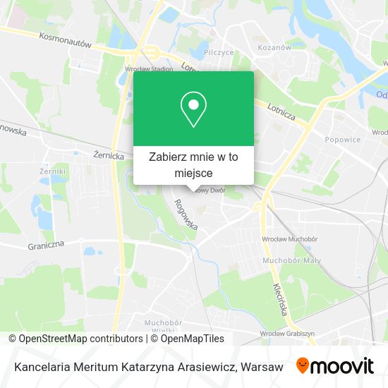 Mapa Kancelaria Meritum Katarzyna Arasiewicz