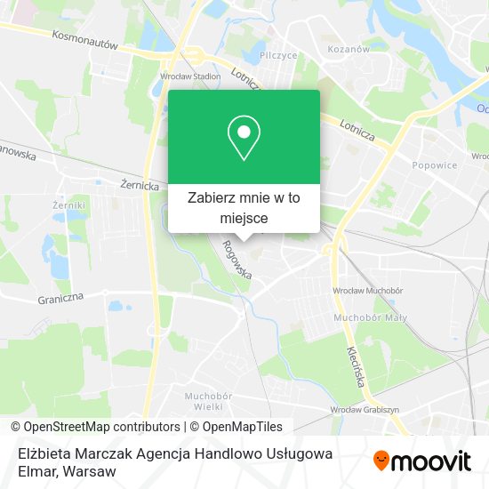 Mapa Elżbieta Marczak Agencja Handlowo Usługowa Elmar