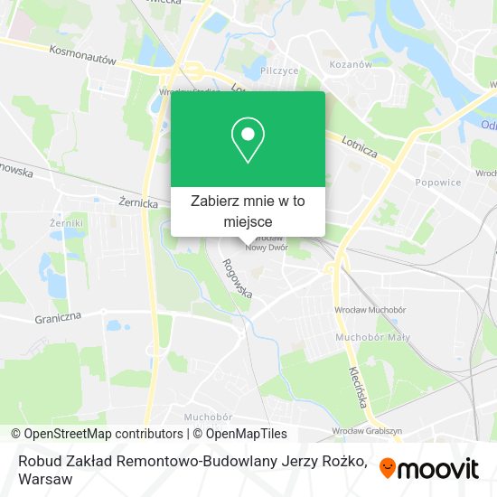 Mapa Robud Zakład Remontowo-Budowlany Jerzy Rożko