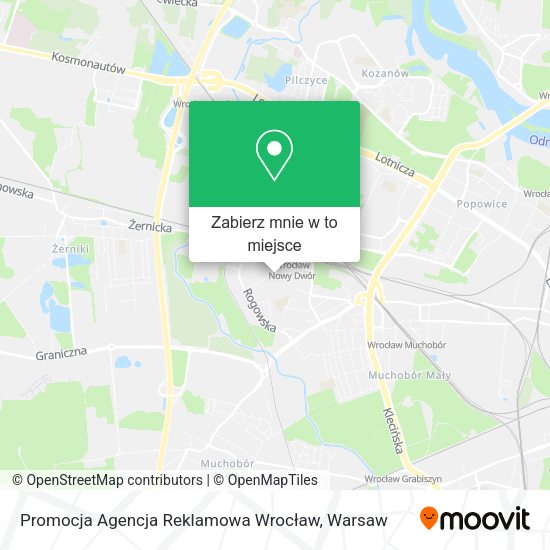 Mapa Promocja Agencja Reklamowa Wrocław