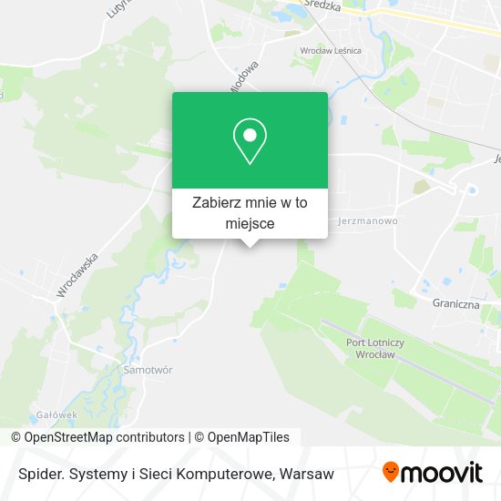 Mapa Spider. Systemy i Sieci Komputerowe