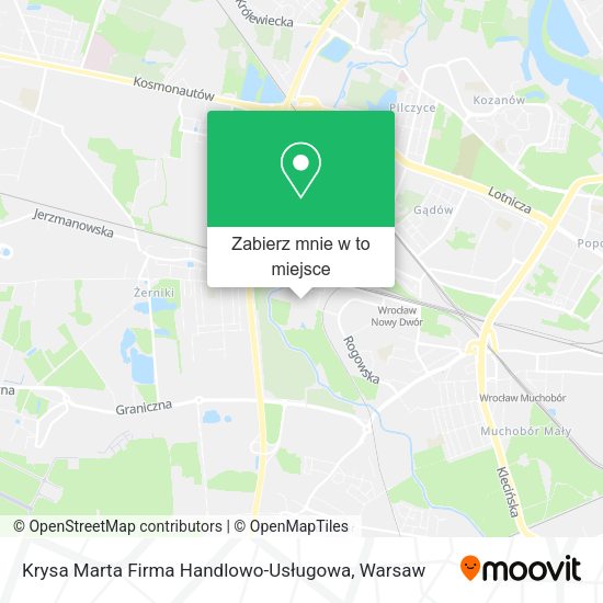 Mapa Krysa Marta Firma Handlowo-Usługowa